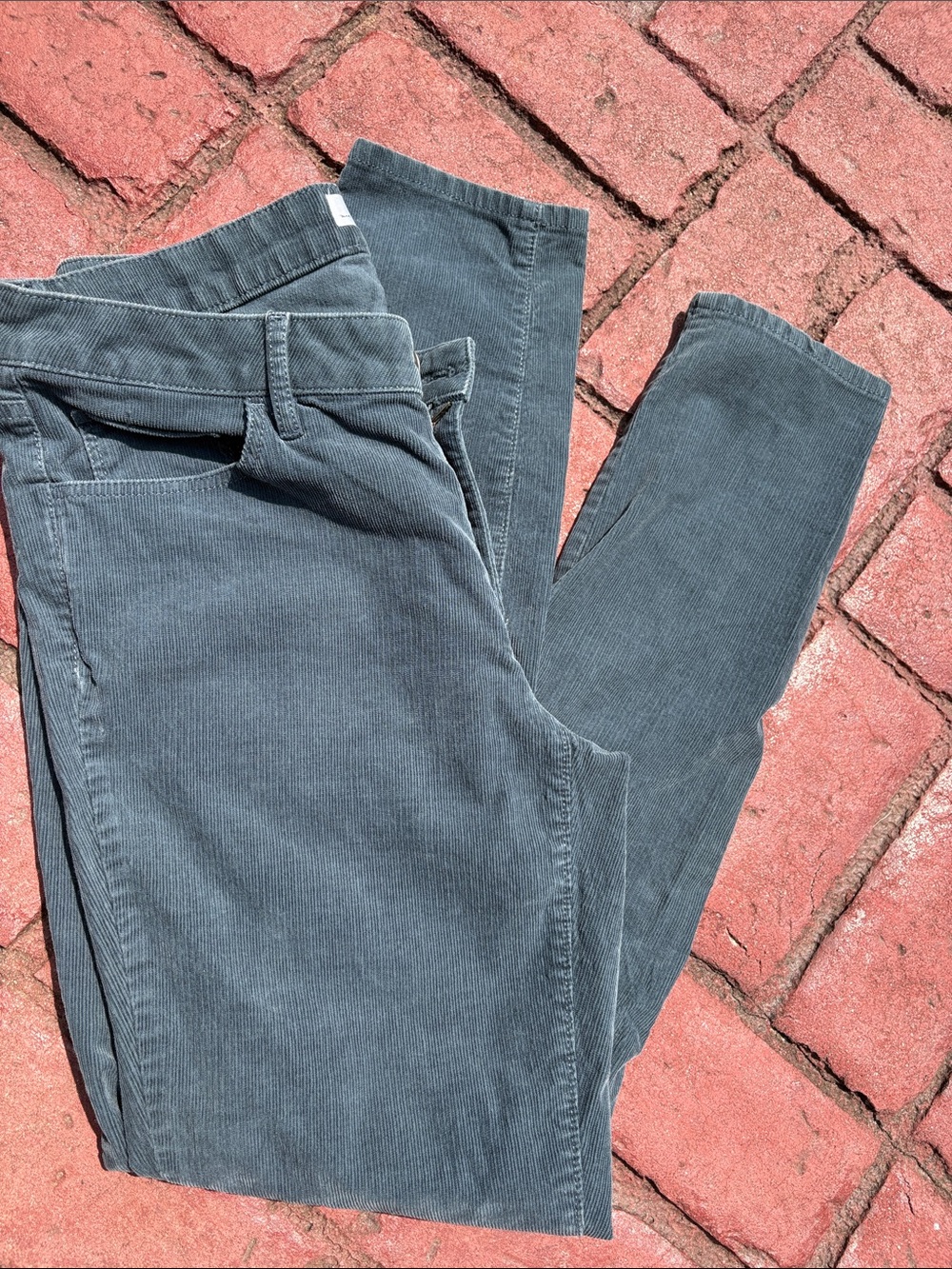 LOFT Women's Corduroy Pants in Dark Teal - Size 8